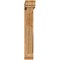 Ekena Millwork Traditional Traditional Rough Sawn Bracket w/ Offset Brace, Western Red Cedar, 6"W x 32"D x 38"H BKT0604X32X38TRA01RWR - alternate 4